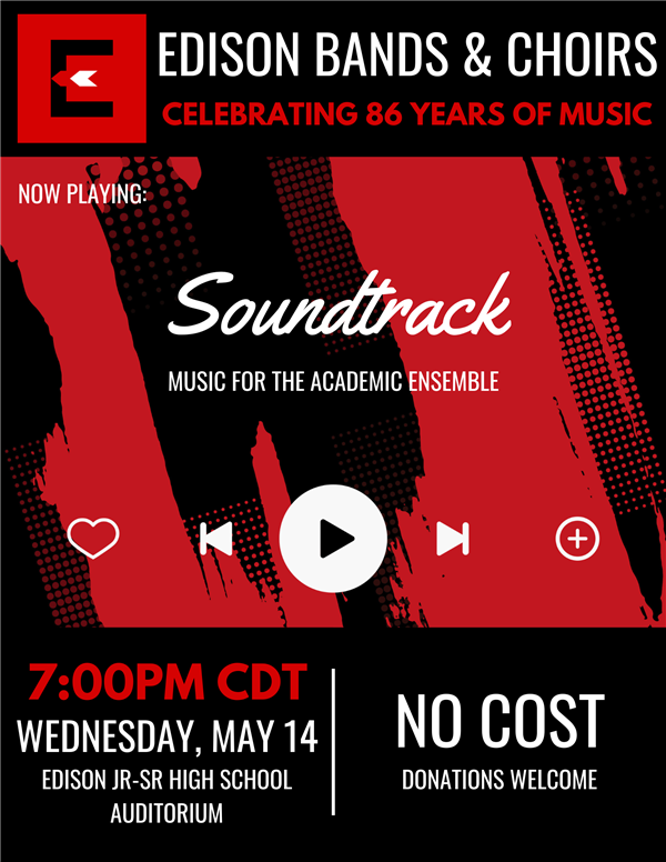 May 2025 Concert Poster